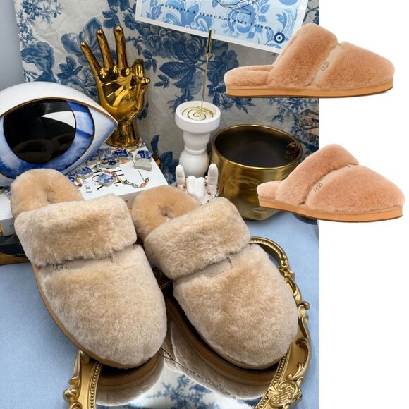 🆕 UGG 🧿 NWOB Dalla Sheepskin Slipper, Cream - Sz US 7